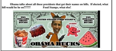 Racist "Obama bucks" cartoon